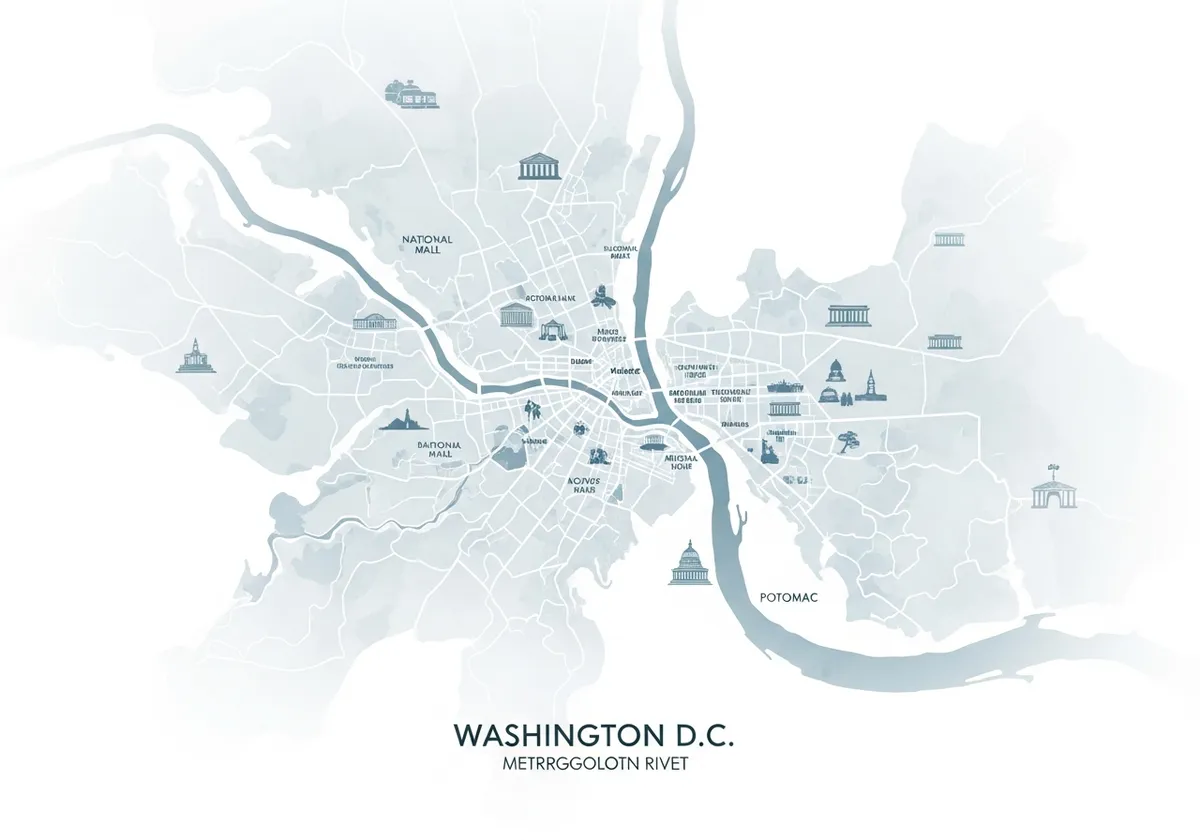 DC Metro Area Map